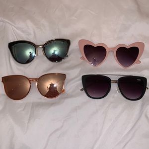 Pack of 4 sunglasses